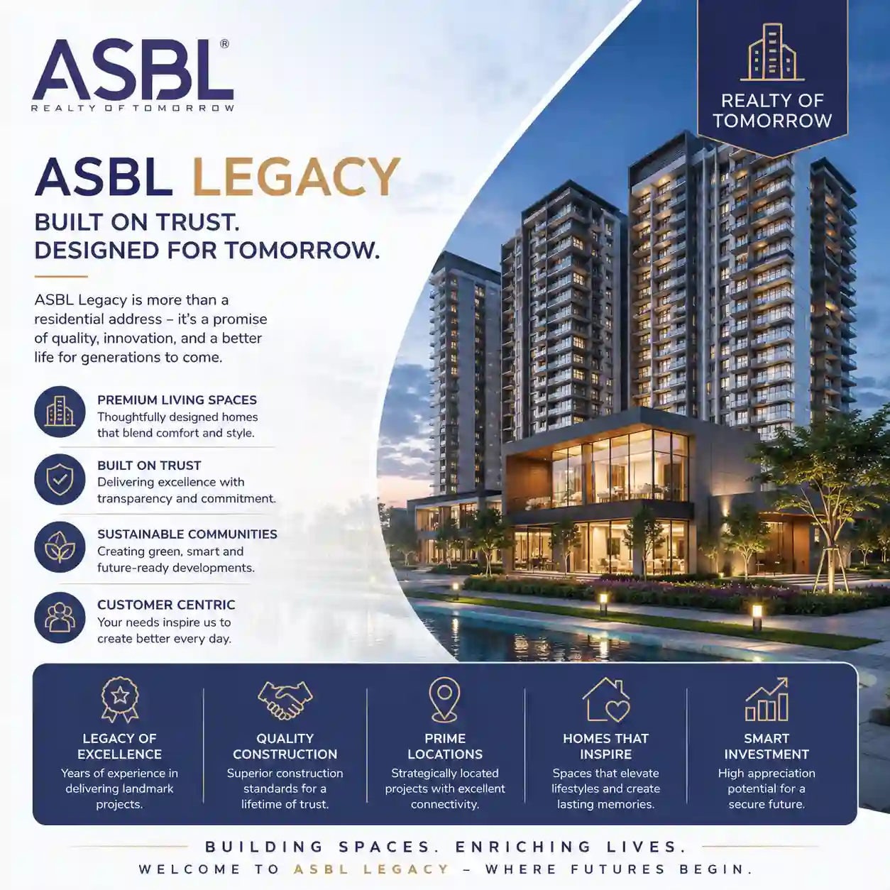 Official logo of ASBL Legacy for the RTC X Roads project