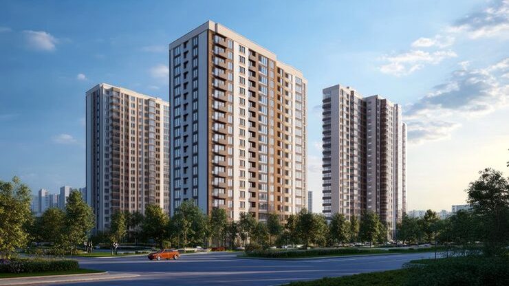 Greenmark Developers residential project in Kollur, Hyderabad, artist impression
