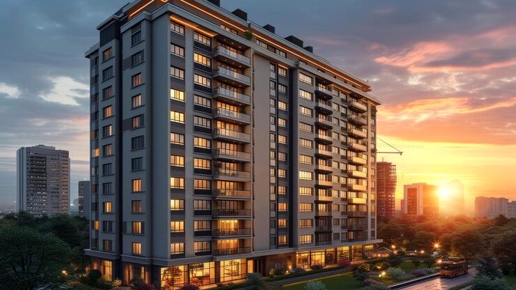 Mirchi Developers residential project in Kollur, Hyderabad, artist impression
