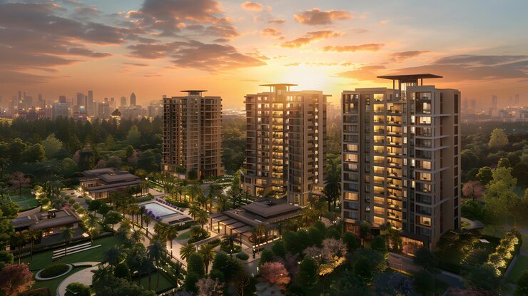Riddhi's Taranto, Patighanpur, Kollur, Hyderabad, artist impression