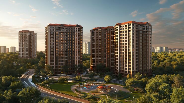 Maharaja Kosmopolis, Hyderabad, artist impression