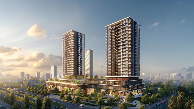 Greenmark Developers Office Spaces Kollur, Hyderabad, artist impression