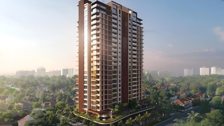 Vian Developers residential project in Kollur, Hyderabad, artist impression