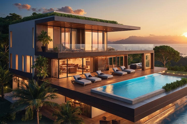 Manju Mythri Opus Greens 4 BHK luxury villas in Kollur Hyderabad